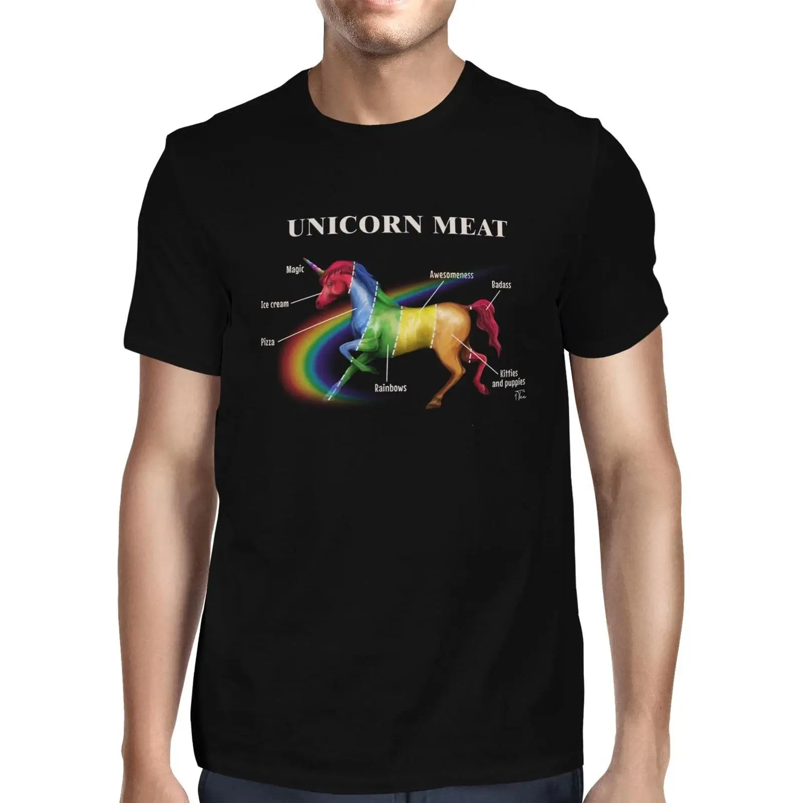 Men'S Fashion Guide - T-shirt 1T da uomo con stampa