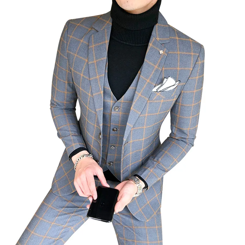 Mens Fashion Blazer - Blazer e gilet e pantaloni/Boutique Fashion