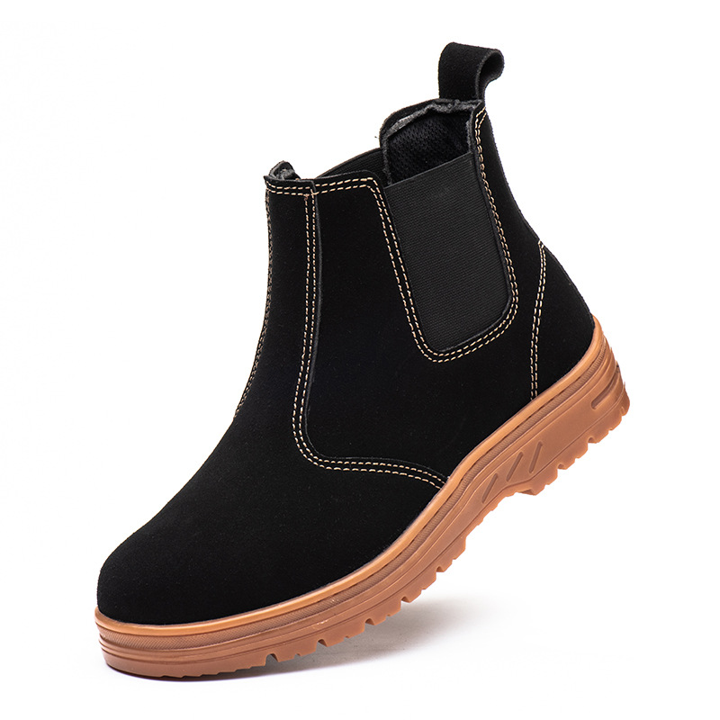 Mens Fashion Caps - uomo moda puntale in acciaio stivali