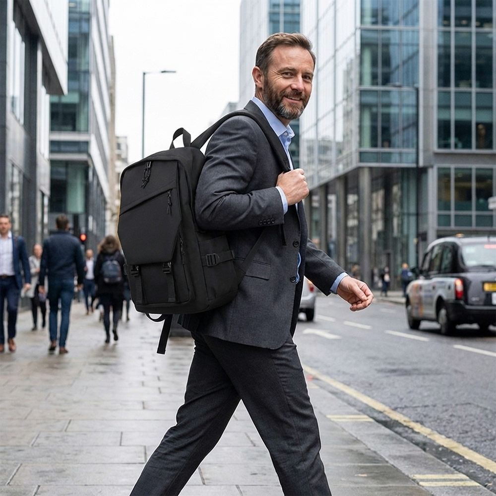 Mens Fashion Blog - Zaino da Uomo Elegante per Affari,