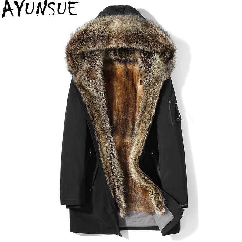 Men'S Fashion Zipper Jacket - AYUNSUE Moda Caldo Parka da Uomo