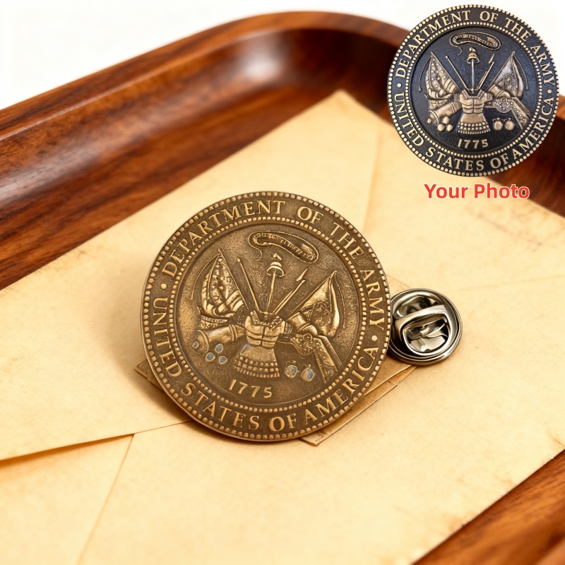 Mens Fashion Blog - Spilla Personalizzata con Foto, Distintivo Commemorativo