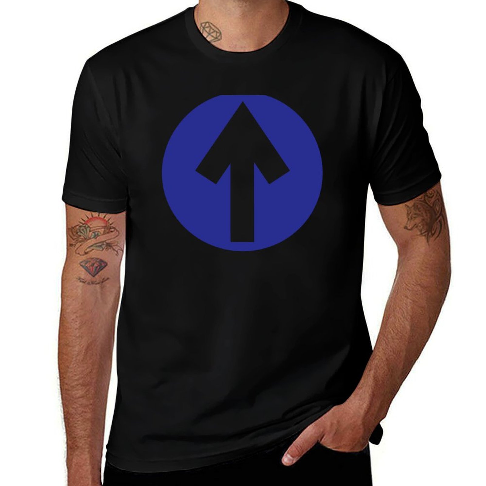Men'S Fashion 1960S - Mod Arrow - T-shirt alla moda