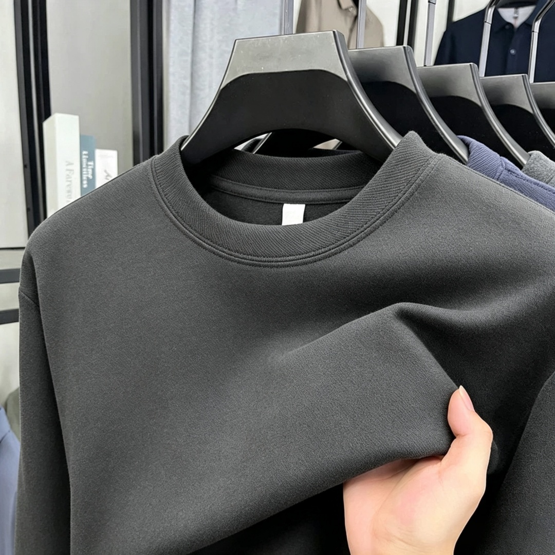 Men'S Spring Fashion - T-shirt da uomo a maniche lunghe