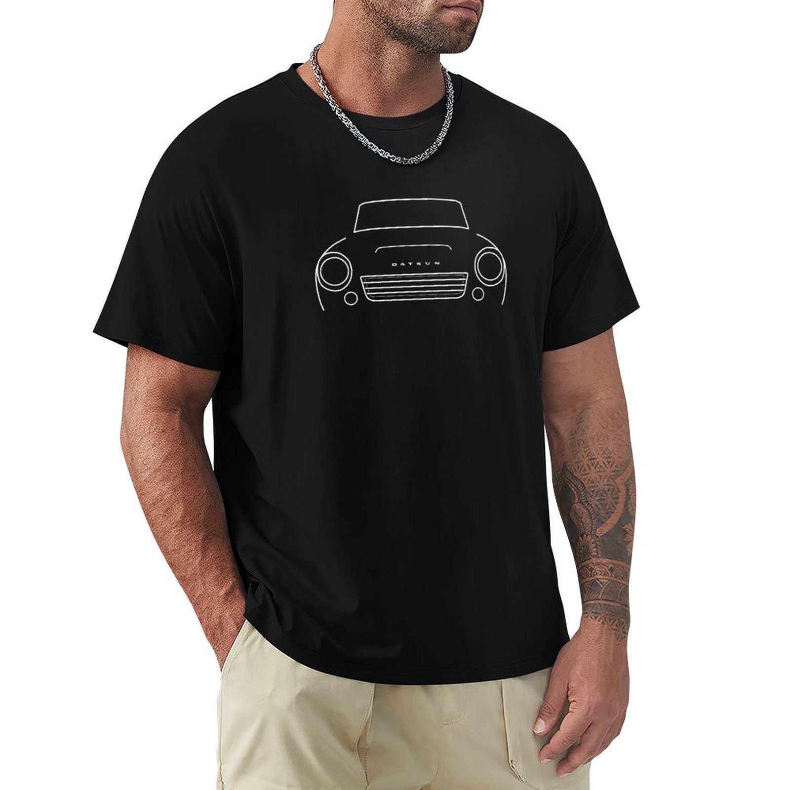 T-shirt con grafica del contor - Men'S Fashion 1960S recensione e prezzo