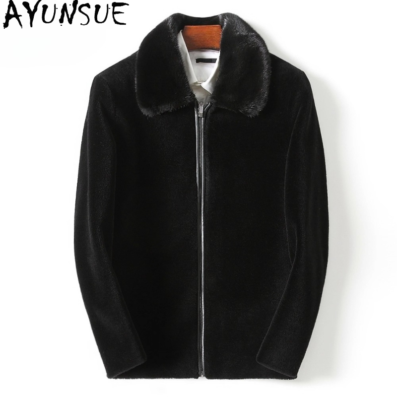 AYUNSUE Casual 100% Cappotti d - Men'S Fashion Zipper Jacket recensione e prezzo