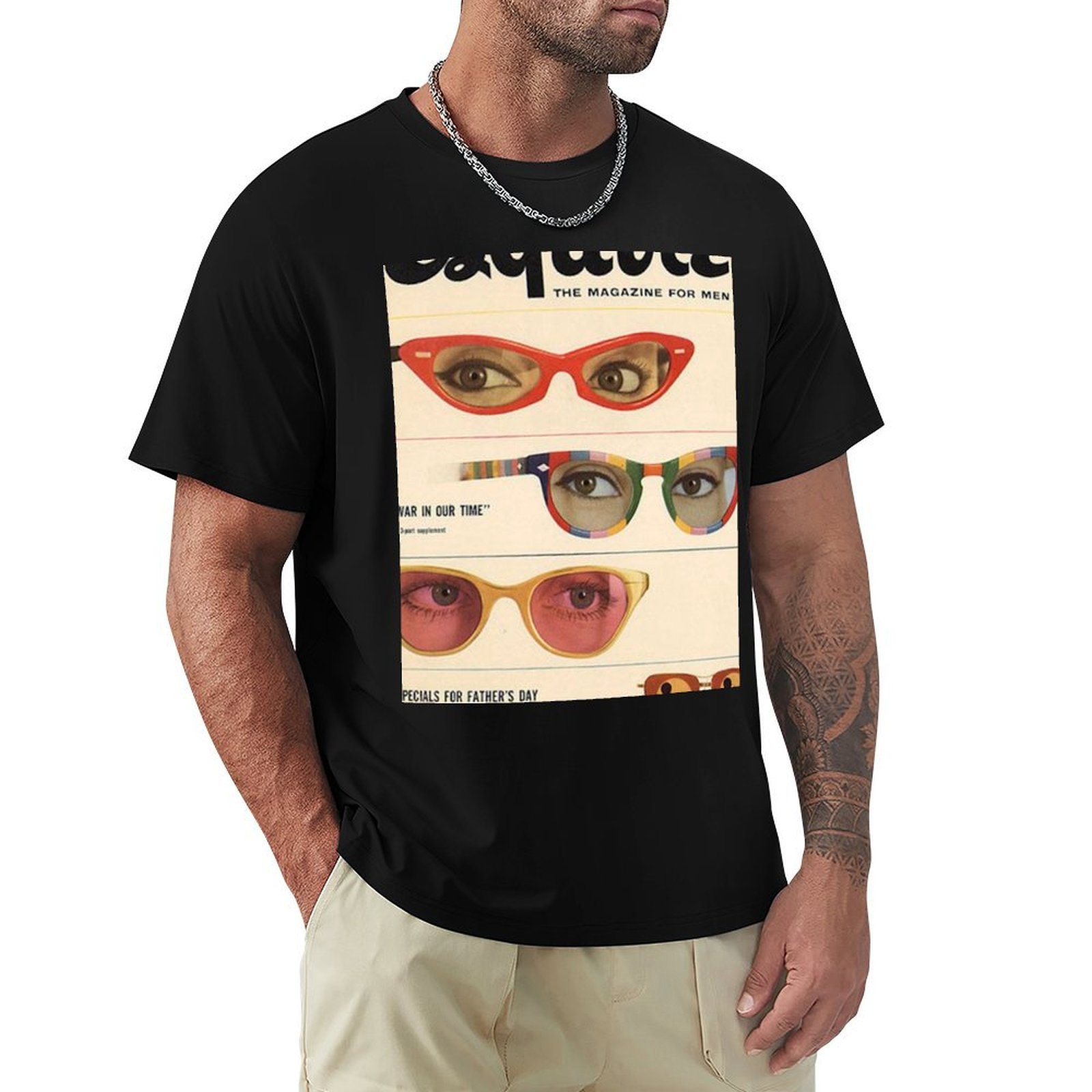 T-shirt Esquire 1960s Magazine - Men'S Fashion 1960S recensione e prezzo