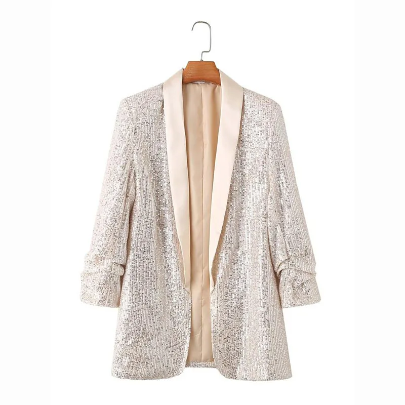 Moda argento paillettes giacca - Mens Fashion Blazer recensione e prezzo
