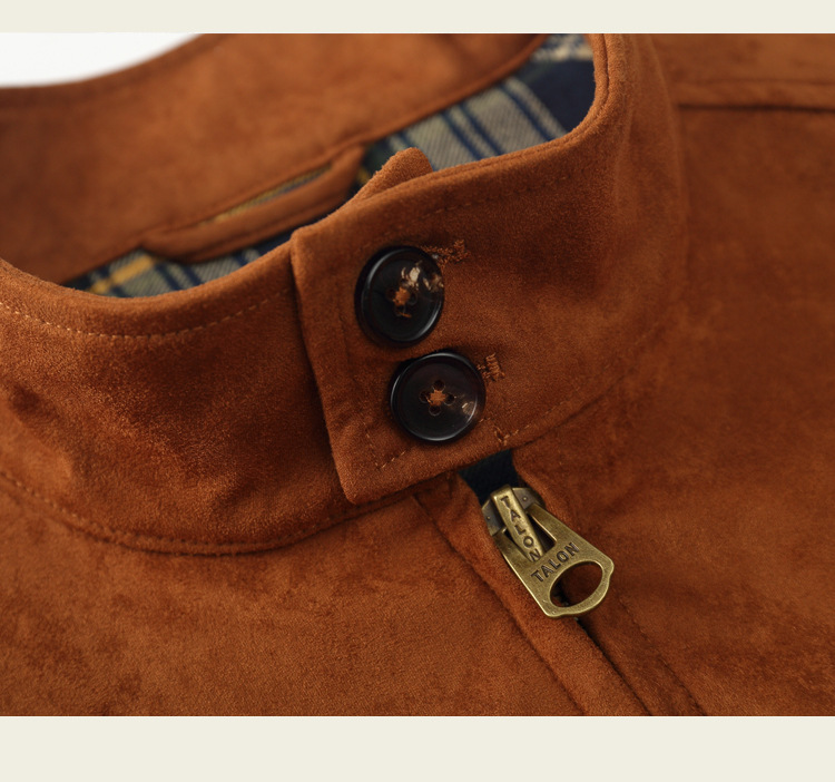 Giacca in Pelle Scamosciata di - Harrington Jacket recensione e prezzo