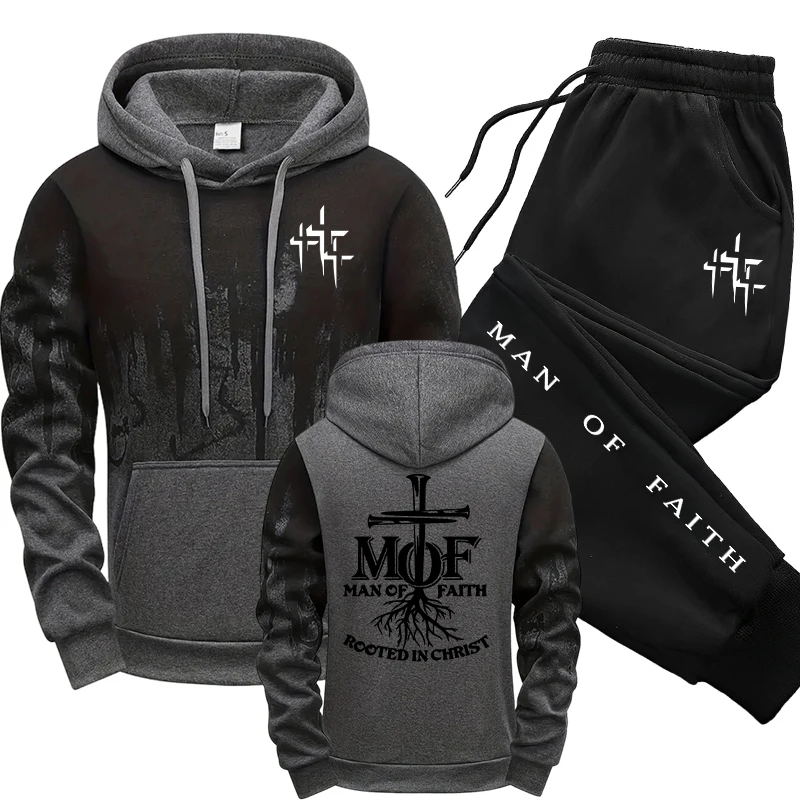 Tuta da uomo Man of Faith con  - Jogger Sweatpants Men recensione e prezzo