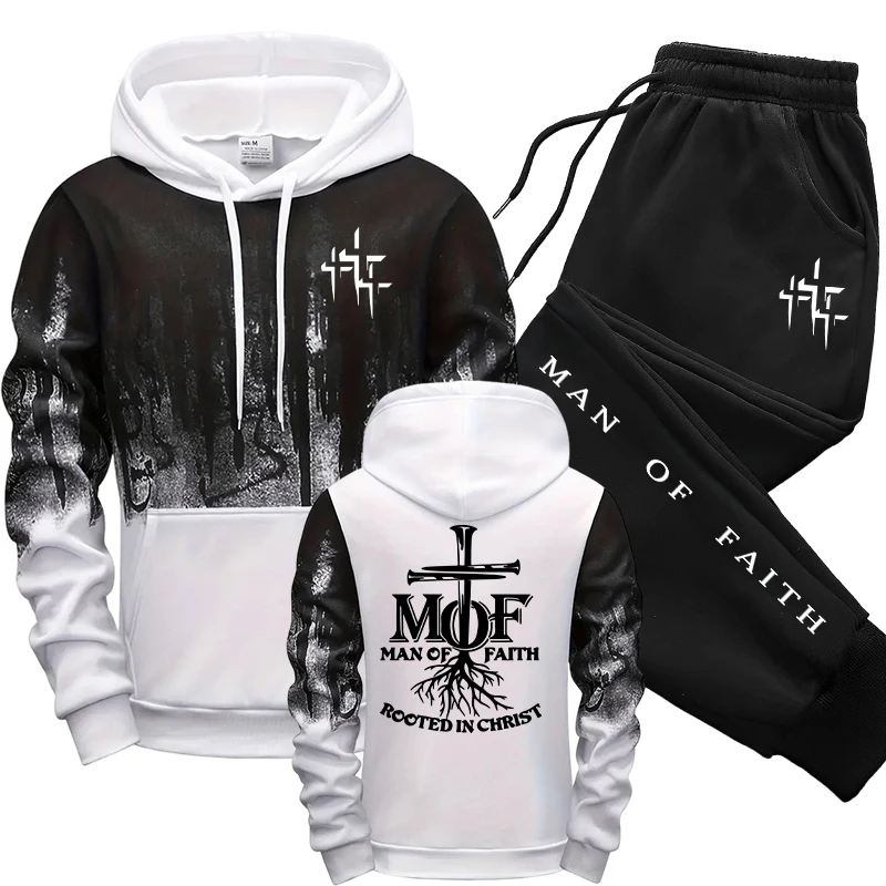 Tuta da uomo Man of Faith con  - Jogger Sweatpants Men recensione e prezzo