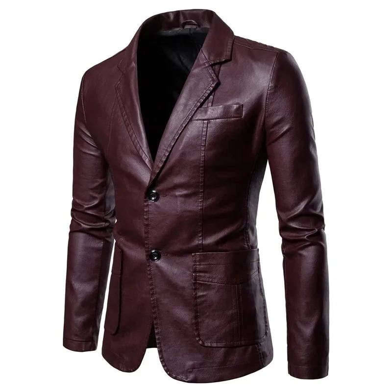 2025 Blazer in pelle Uomo Prim - Mens Fashion Blazer recensione e prezzo