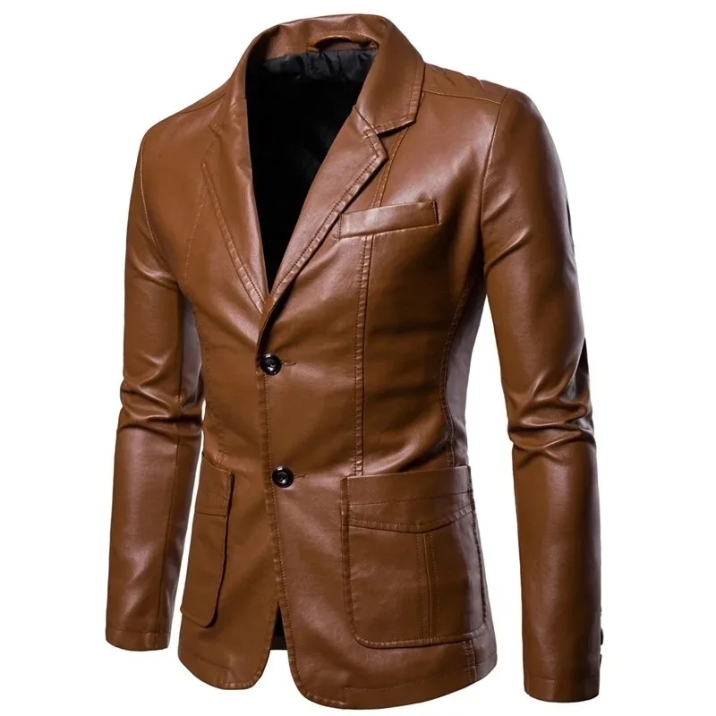 2025 Blazer in pelle Uomo Prim - Mens Fashion Blazer recensione e prezzo