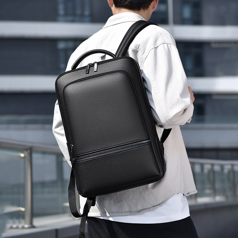 Zaino da uomo in pelle PU rica - Mens Fashion Blog recensione e prezzo