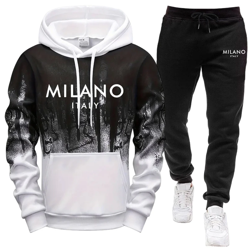 Completo da Uomo/Felpa con Cap - Jogger Sweatpants Men recensione e prezzo