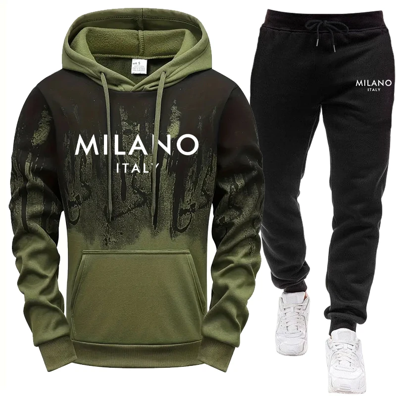 Completo da Uomo/Felpa con Cap - Jogger Sweatpants Men recensione e prezzo