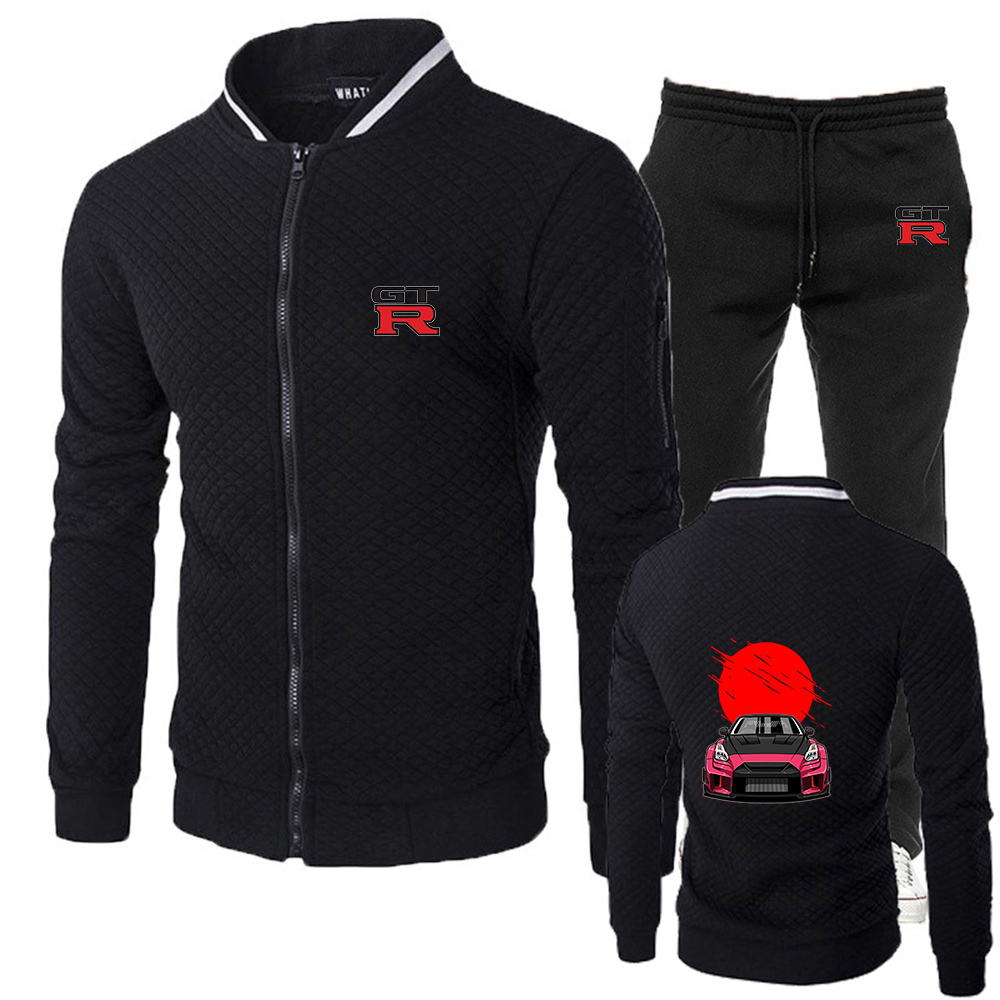 Completo da Uomo Casual con Gi - Men'S Fashion Zipper Jacket recensione e prezzo