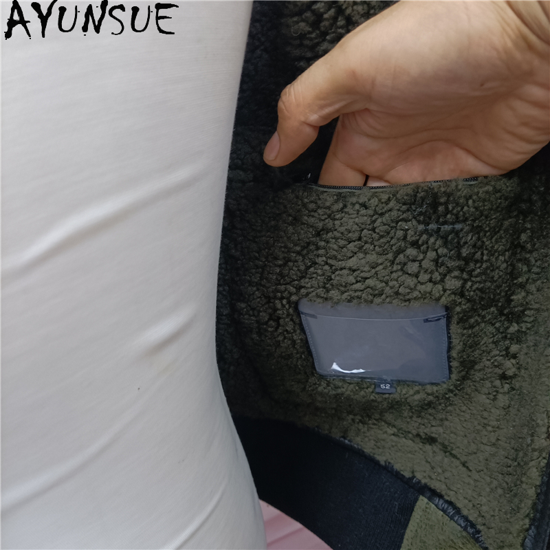 AYUNSUE Caldo Cappotto di Pell - Men'S Fashion Zipper Jacket recensione e prezzo