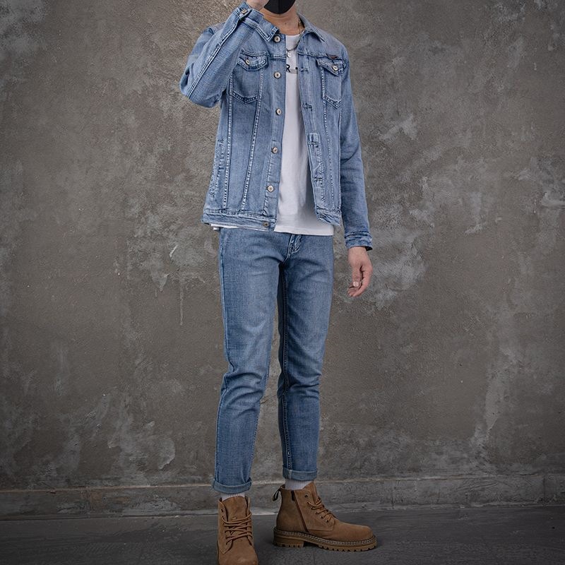2026 Giacca di Jeans Casual da - Men'S Fashion Zipper Jacket recensione e prezzo