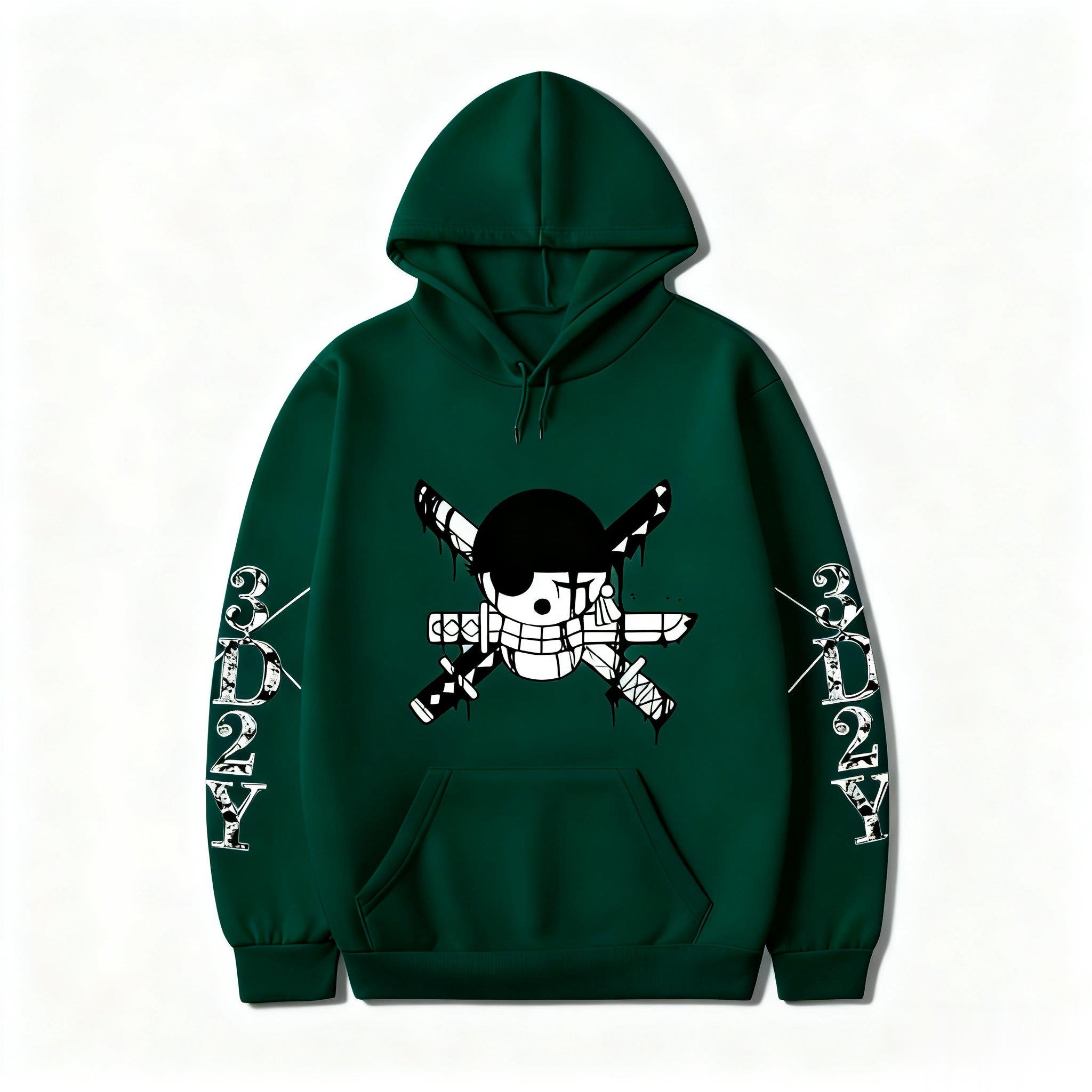 One Piece Zoro Roronoa Felpa c - Mens Fashion Caps recensione e prezzo