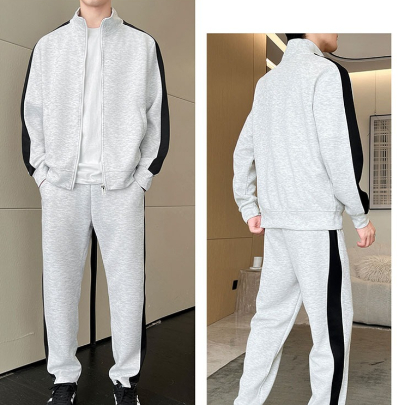 Tuta sportiva autunnale da uom - Men'S Fashion Zipper Jacket recensione e prezzo