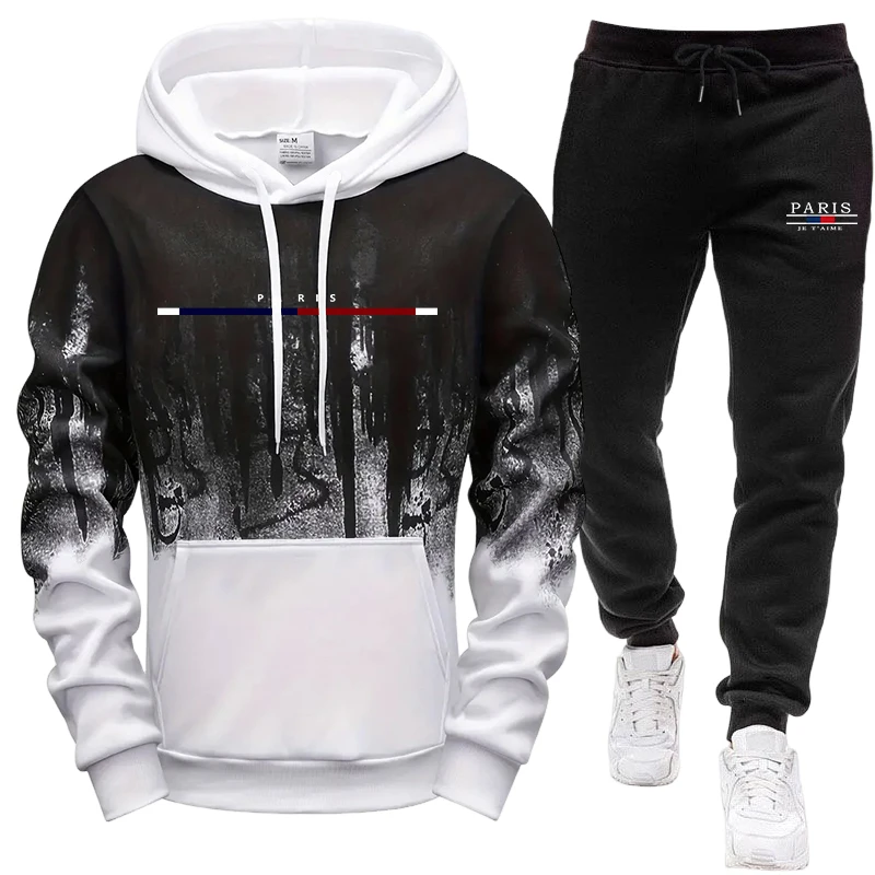 Completo da Uomo/Felpa con Cap - Jogger Sweatpants Men recensione e prezzo
