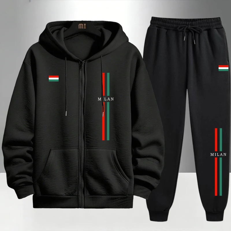 Completo da Uomo Stampato Ital - Jogger Sweatpants Men recensione e prezzo